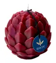 Havi´s Artisokka pöytäkynttilä viininpunainen 90mmx105mm 1kpl 50 h