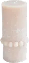 Finnmari Pallonauha pöytäkynttilä 7,5x7,5x15 cm beige