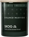 Skandinavisk SKOG Tuoksukynttilä puukannella 65g, vihreä