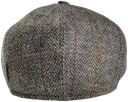 Salon Rocky Gen Harris Tweed flat cap