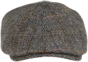 Salon Rocky Gen Harris Tweed flat cap