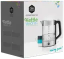 OBH Nordica Venice -vedenkeitin, ruostumatonta terästä lasikannu 1,5L 6418