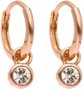 Ted Baker Sinalaa crystal rose gold korvarenkaat