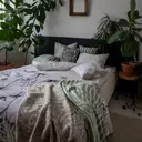 Pentik Freesia päiväpeitto 270x260 cm, beige