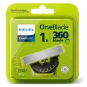 Philips OneBlade vaihtoterä 360 kääntyvä QP410/50