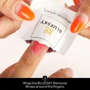 Bluesky Removal Wraps geelilakkauksen poistolaput 20 kpl