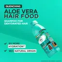 Garnier Fructis Hair Food Aloe Vera shampoo normaaleille ja kuiville hiuksille 350ml