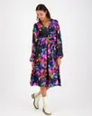 Kaiko Wrap Midi Dress mekko