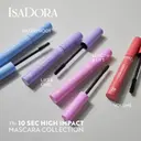 Isadora The 10 Sec High Impact Length & Lift Mascara 01 Black 9 ml