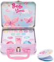Casuelle Be you peltinen meikkisalkku perhoskuvionnilla