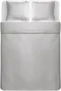 Familon Percale tuplapussilakanasetti 230x220 / 55x65 cm  harmaa
