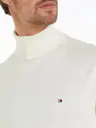 Tommy Hilfiger Pima org ctn cashmere roll neck neulepoolo