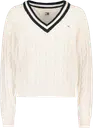 Tommy Jeans V-Neck Cable Sweater neulepaita