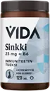 Vida ravintolisävalmiste sinkki 25 mg + B6-vitamiini 120 tablettia/ 26 g