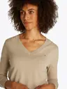 Tommy Hilfiger Co jersey stitch ls v-nksweater neule