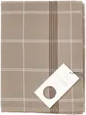 Södahl Minimal keittiöpyyhe 50x70cm taupe ruutu