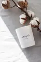 Malia Tuoksukynttilä Soft cotton 180g