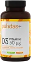 Puhdas+ D3-Vitamiini 50µg 120 kaps