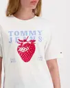 Tommy Jeans Tjw rlx tj strawberry t-paita