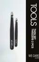 WE CARE ICON. Twin Set Tweezers pinsetit 2 kpl