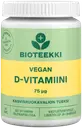 Bioteekki Vegan D-vitamiini 75 µg 60 kaps.