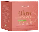Wellexir Glow Beauty Collagen Drink Peach Ice Tea kollageeni-vitamiini ravintolisäjauhe 30 kpl