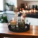 Puttipaja Kantapallokynttilä metallihohto 2kpl sammal