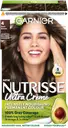 Garnier Nutrisse Ultra Creme 4.0 Dark Brown Tummanruskea kestoväri 1kpl