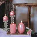 Puttipaja Kannallinen metallihohto pallokynttilä raparperi 2kpl