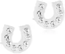 Blomdahl Brilliance Horseshoe Crystal korvakorut 7 mm
