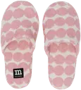 Marimekko Räsymatto kylpytossut L vaaleanpunainen/ valkoinen