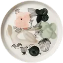 Arabia Kukkamaa lautanen 19 cm vihreä