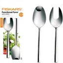 Fiskars FunctionalForm salaattivälineet kiiltävä 2kpl