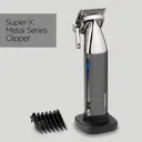 BaByliss hiustenleikkuukone Super X Metal Chrome