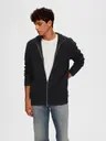 Selected Slhvince Ls Knit Bubble Full Zip