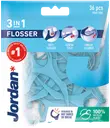 Jordan 3-in-1 Flosser hammaslankain 36kpl