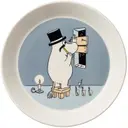 Moomin Arabia Muumi Muumipappa lautanen 19cm harmaa