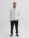 Selected Slim new linen kauluspaita