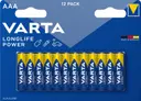 Varta Longlife Power 12xAAA alkaliparisto