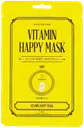 KOCOSTAR Vitamin Happy Mask kirkastava kangasnaamio 1 kpl