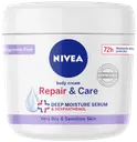 NIVEA 400ml Repair & Care Fragrance-Free Body Cream -vartalovoide