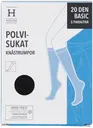 House naisten polvisukat basic 20 den 5-pack