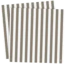 ERNST paperiservetti 33x33cm ruskea/valkoinen raita 20 kpl