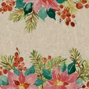 PAPER + DESIGN Naturals lautasliina Floral Joy 33x33cm 2-krs 25kpl