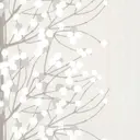 Marimekko 33cm Lumimarja valkoinen 20kpl lautasliina