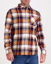 Knowledge cotton apparel Organic Cotton Checked Flannel Shirt GOTS flanellipaita