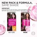 L'Oréal Paris Casting Crème Gloss 535 Chocolate Mahonkinen Kullanruskea kevytväri 1kpl