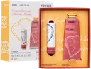 KORRES Winter Essentials käsivoide 50ml + huulivoide 4,5g lahjapakkaus