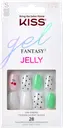 Kiss Gel Fantasy Jelly Nails - Jelly 28kpl