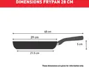 Tefal Intuition Techdome teräspaistinpannu 28cm B8590635
